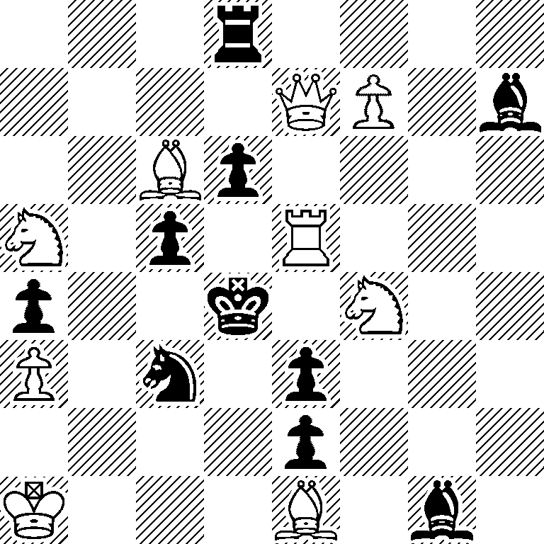 3r4/4QP1b/2Bp4/N1p1R3/p2k1N2/P1n1p3/4p3/K3B1b1