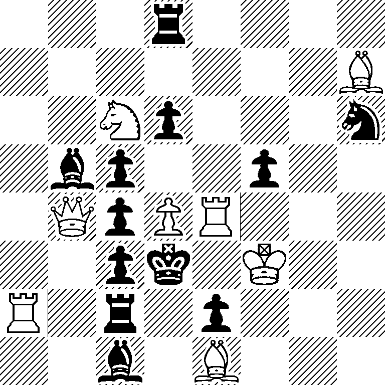 3r4/7B/2Np3n/1bp2p2/1QpPR3/2pk1K2/R1r1p3/2b1B3