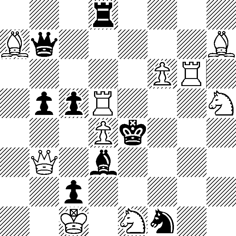3r4/Bq5B/5PR1/1ppR3N/3Pk3/1Q1b4/2p5/2K1Nn2