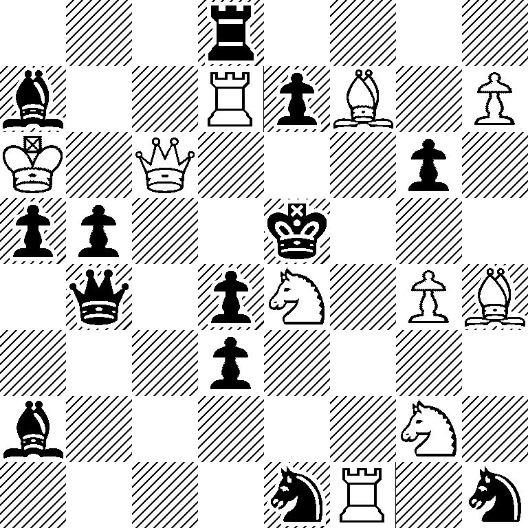 3r4/b2RpB1P/K1Q3p1/pp2k3/1q1pN1PB/3p4/b5N1/4nR1n