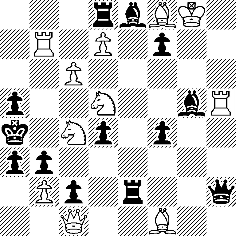 3rbBK1/1R1P1p2/2P5/p2N2bR/k1Np1p2/pp6/1Pp1r2q/2Q2B2
