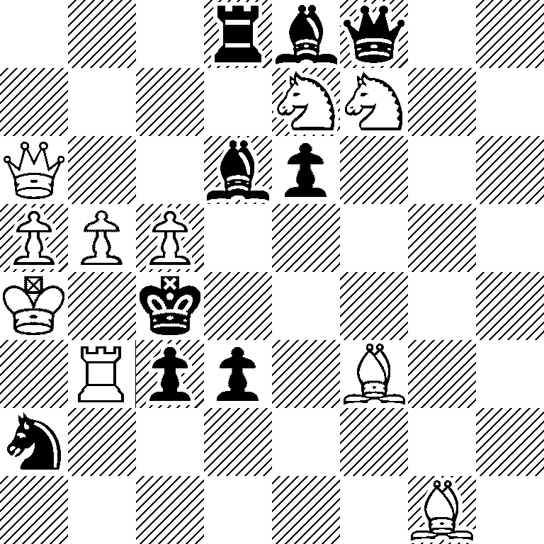 3rbq2/4NN2/Q2bp3/PPP5/K1k5/1Rpp1B2/n7/6B1