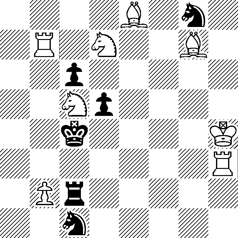 4B1n1/1R1N2B1/2p5/2Np4/2k4K/7R/1Pr5/2n5