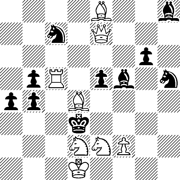 4B2b/2n1Q3/6p1/1pR1pb1n/pp1B4/3k4/3NNP2/3K4