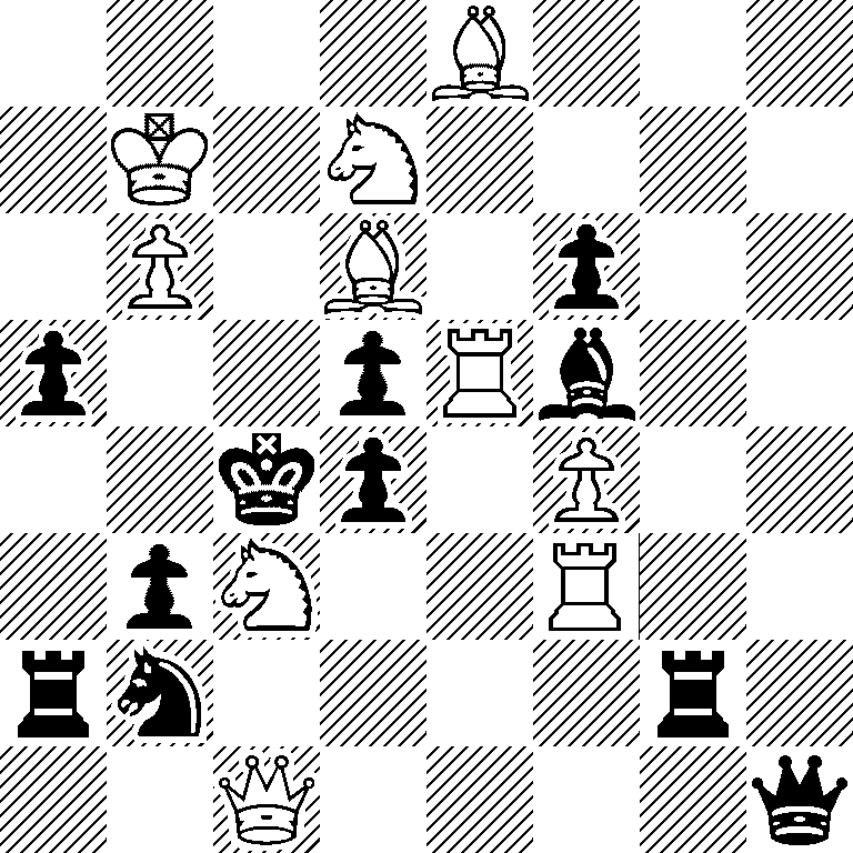 4B3/1K1N4/1P1B1p2/p2pRb2/2kp1P2/1pN2R2/rn4r1/2Q4q