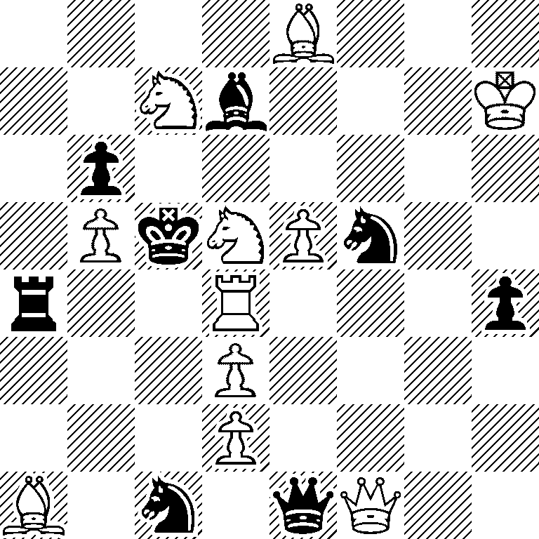 4B3/2Nb3K/1p6/1PkNPn2/r2R3p/3P4/3P4/B1n1qQ2