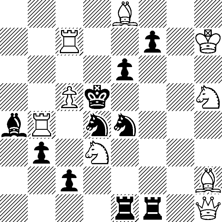 4B3/2R2p1K/4p3/2Pk3N/bR1nn3/1p1N4/2p4B/4rr1Q