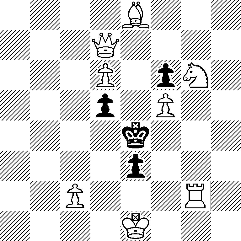 4B3/3Q4/3P1pN1/3p1P2/4k3/4p3/2P3R1/4K3