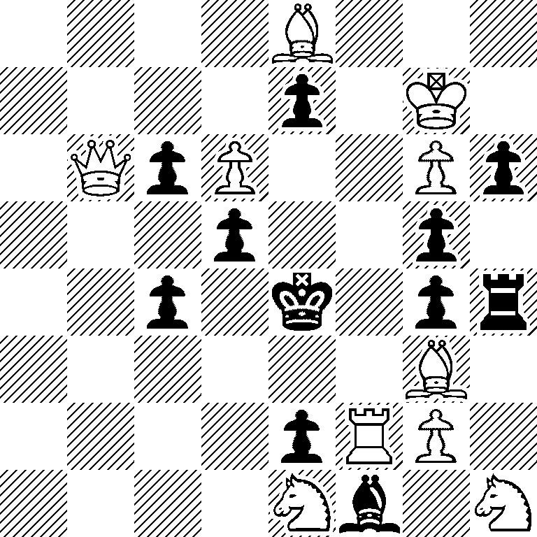 4B3/4p1K1/1QpP2Pp/3p2p1/2p1k1pr/6B1/4pRP1/4Nb1N