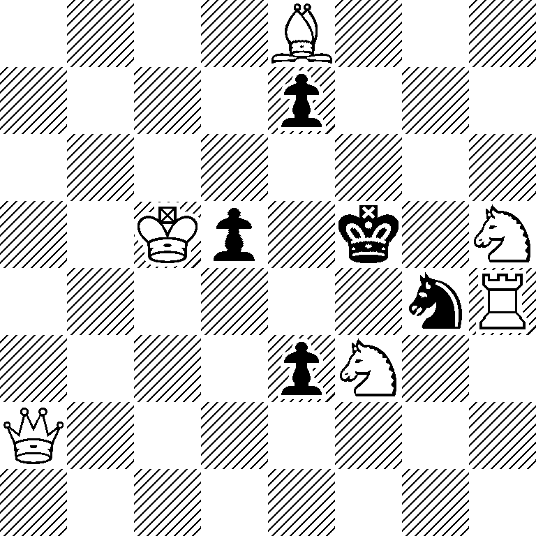 4B3/4p3/8/2Kp1k1N/6nR/4pN2/Q7/8