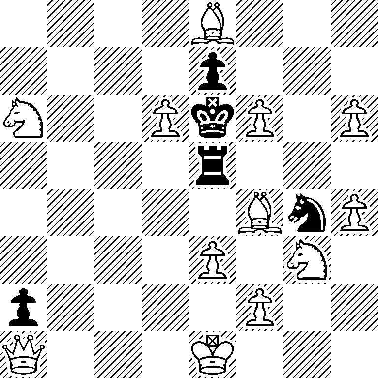 4B3/4p3/N2PkP1P/4r3/5BnP/4P1N1/p4P2/Q3K3