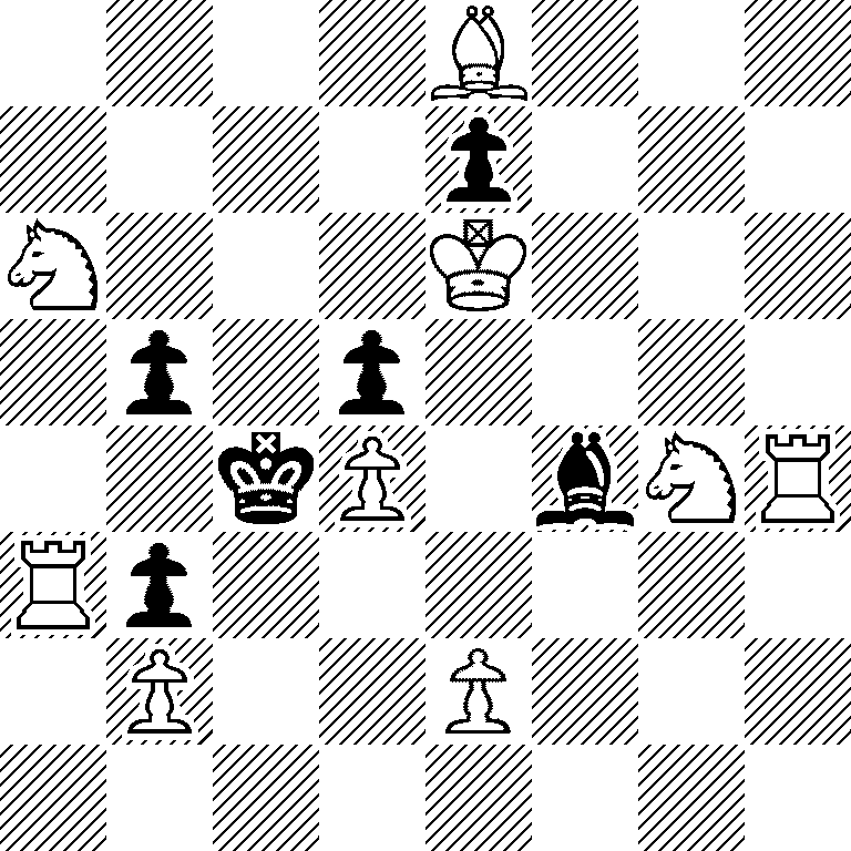 4B3/4p3/N3K3/1p1p4/2kP1bNR/Rp6/1P2P3/8