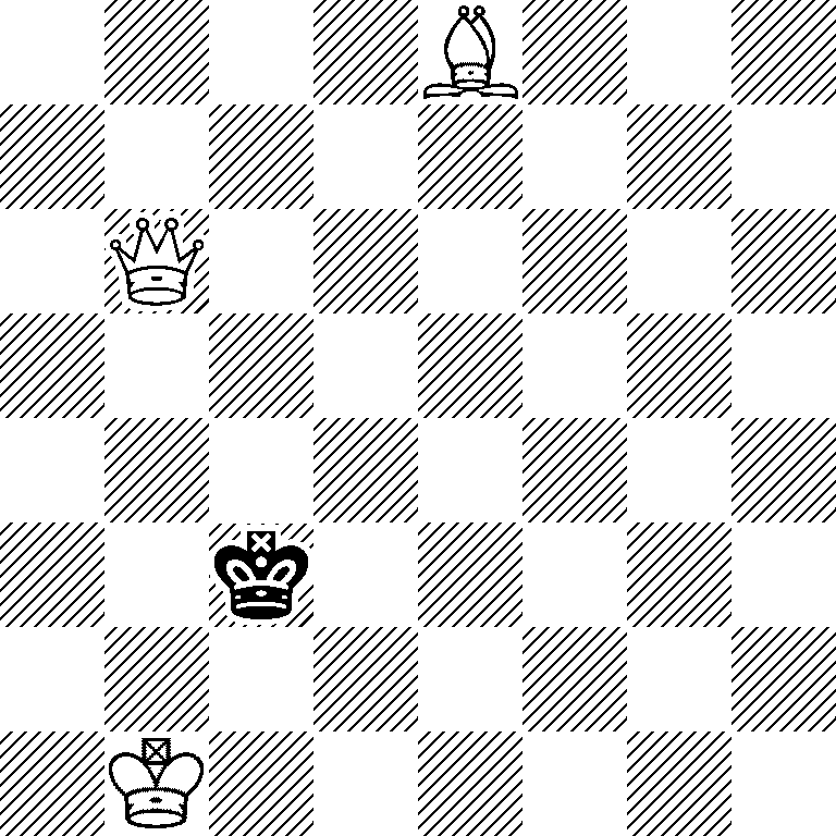 4B3/8/1Q6/8/8/2k5/8/1K6