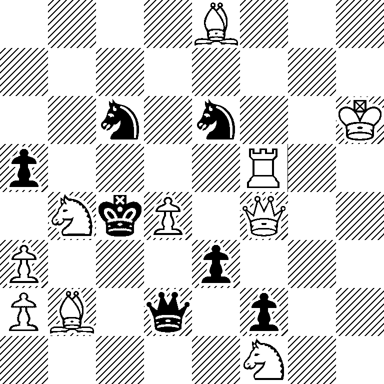 4B3/8/2n1n2K/p4R2/1NkP1Q2/P3p3/PB1q1p2/5N2