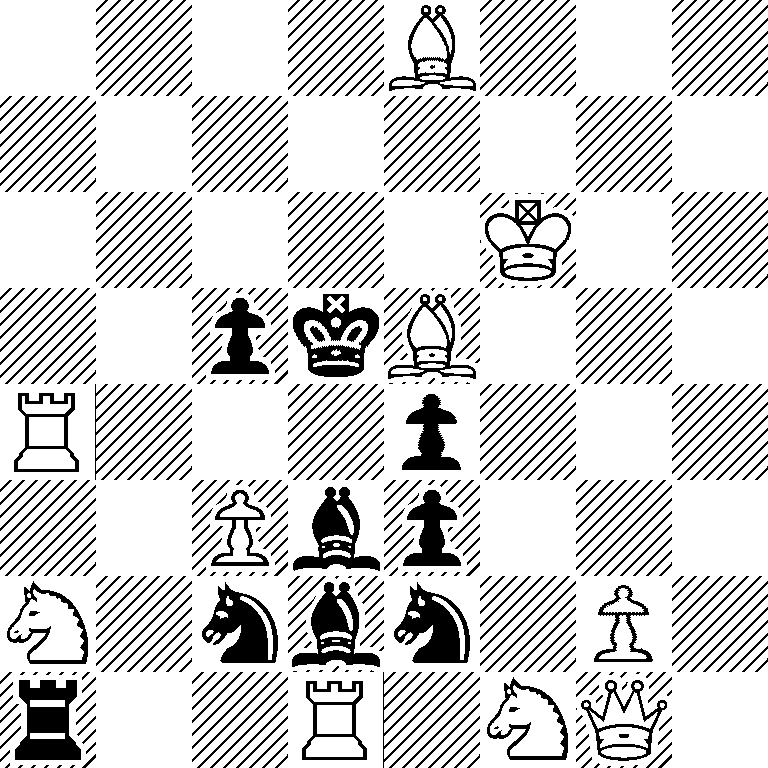 4B3/8/5K2/2pkB3/R3p3/2Pbp3/N1nbn1P1/r2R1NQ1