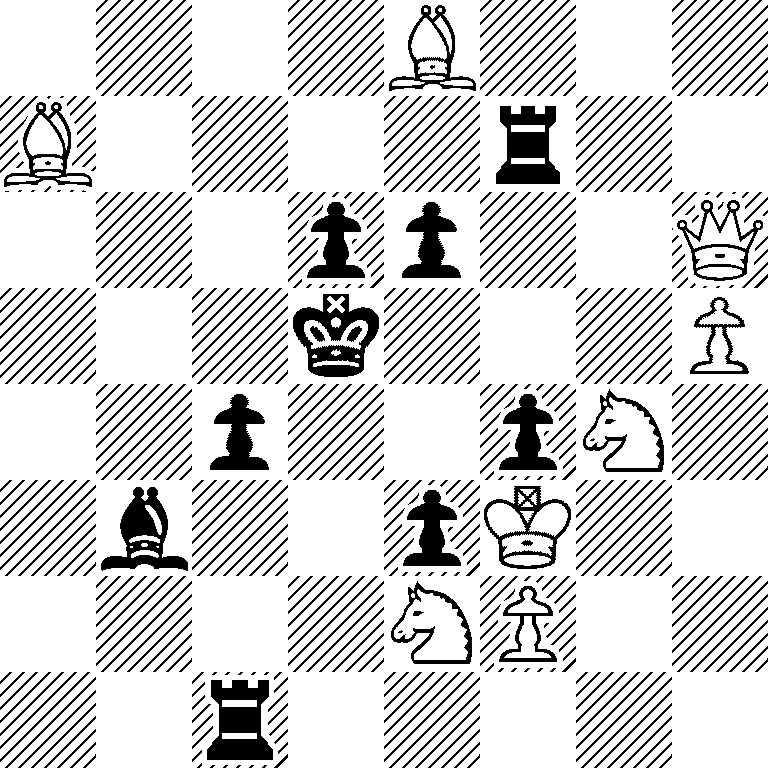 4B3/B4r2/3pp2Q/3k3P/2p2pN1/1b2pK2/4NP2/2r5