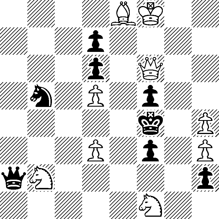 4BK2/3p4/3p1Q2/1n1P1p2/5k1P/3P1p1P/qN5p/5N2