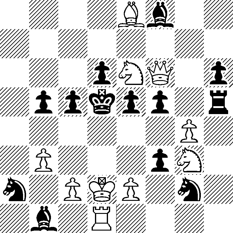 4Bb2/8/3pNQ1p/1ppkpp1r/6P1/1P3pN1/n1PKP1n1/1b1R4