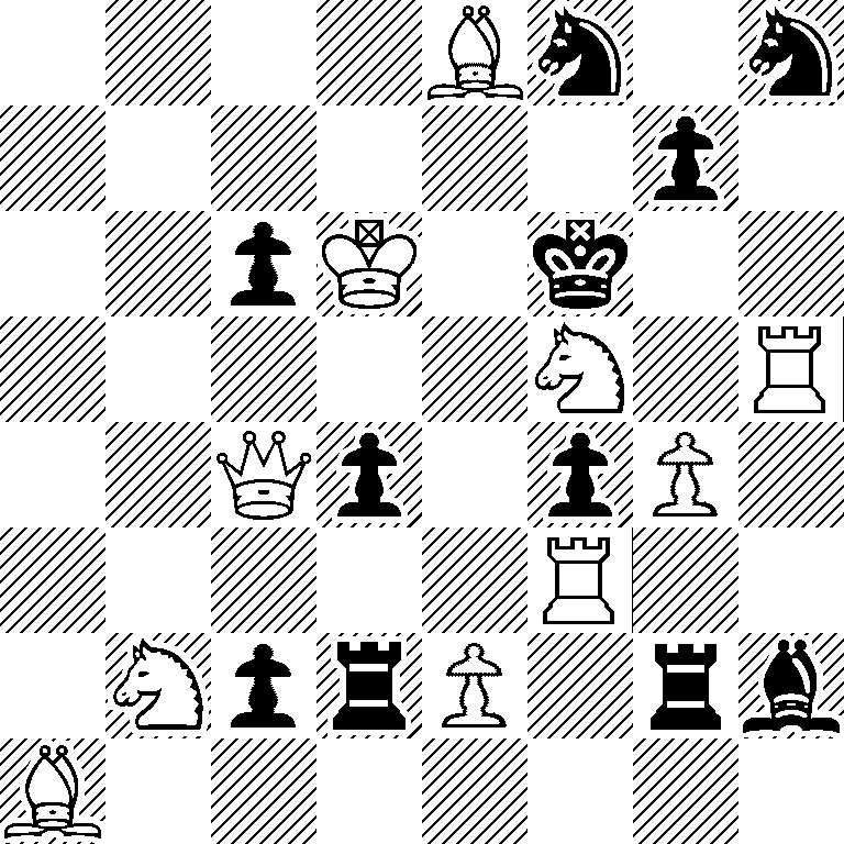 4Bn1n/6p1/2pK1k2/5N1R/2Qp1pP1/5R2/1NprP1rb/B7