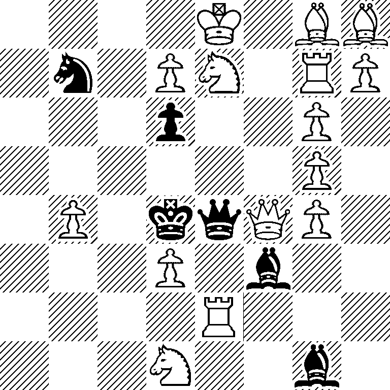 4K1BB/1n1PN1RP/3p2P1/6P1/1P1kqQP1/3P1b2/4R3/3N2b1