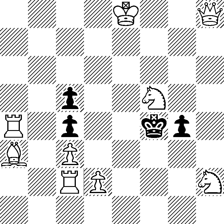 4K2Q/8/8/2p2N2/R1p2kp1/B1P5/2RP3N/8