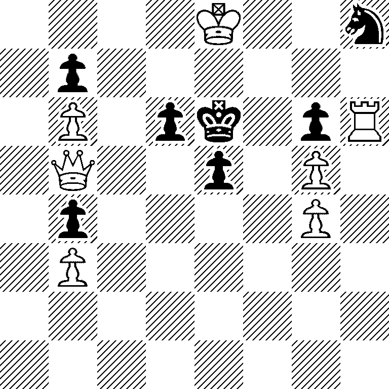 4K2n/1p6/1P1pk1pR/1Q2p1P1/1p4P1/1P6/8/8