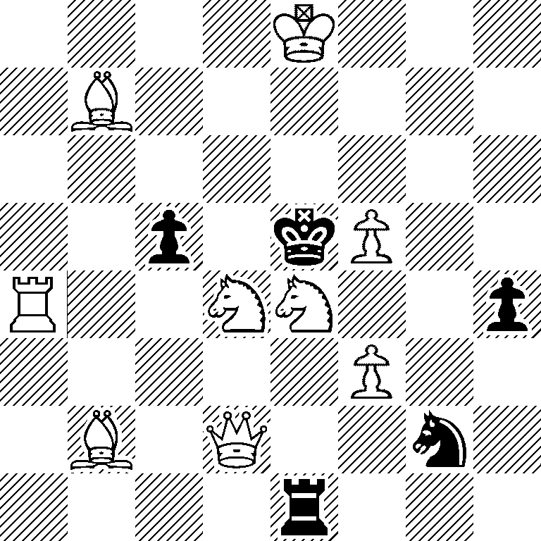 4K3/1B6/8/2p1kP2/R2NN2p/5P2/1B1Q2n1/4r3