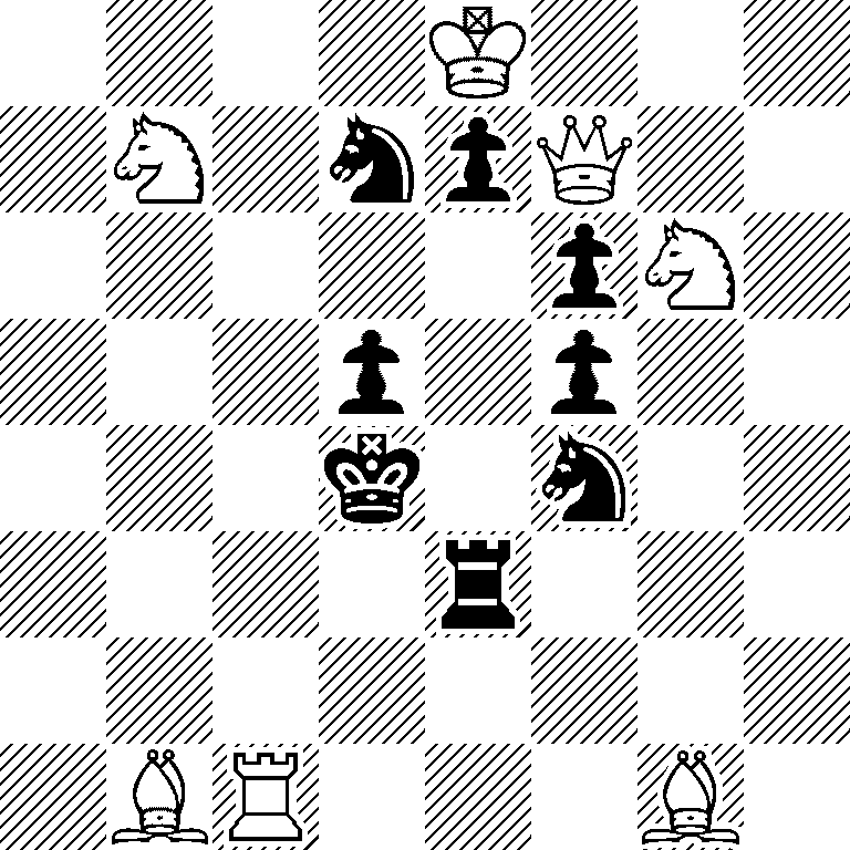 4K3/1N1npQ2/5pN1/3p1p2/3k1n2/4r3/8/1BR3B1