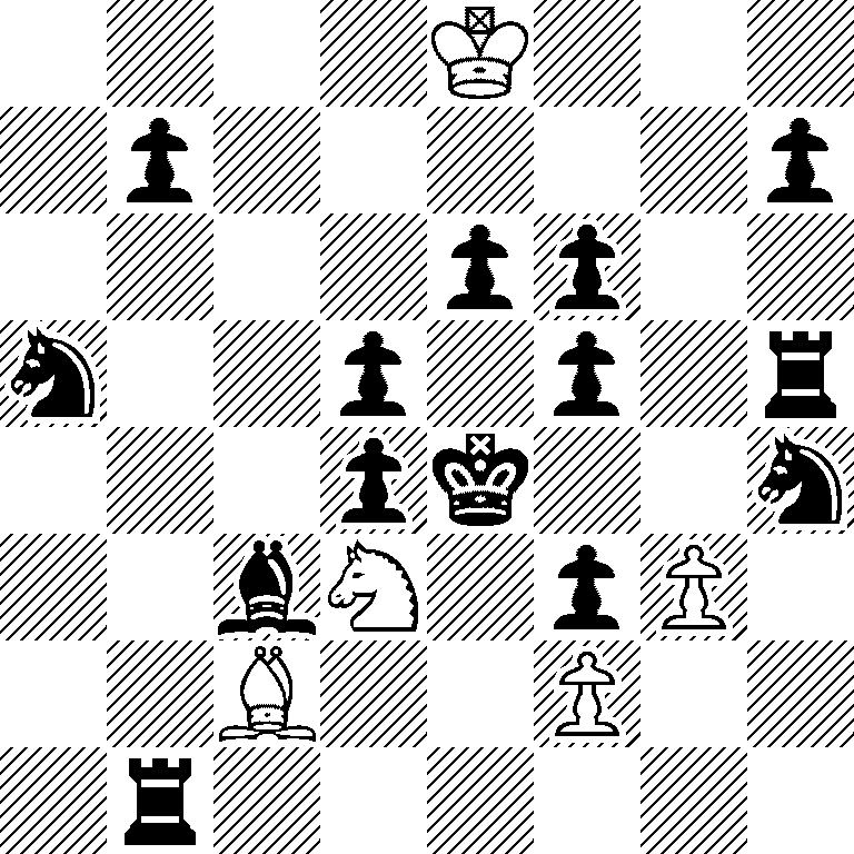 4K3/1p5p/4pp2/n2p1p1r/3pk2n/2bN1pP1/2B2P2/1r6