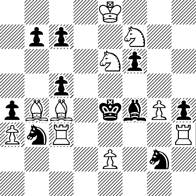 4K3/1pp2N2/4Np2/2p5/pBB1kbPp/PnR4R/4P1n1/8