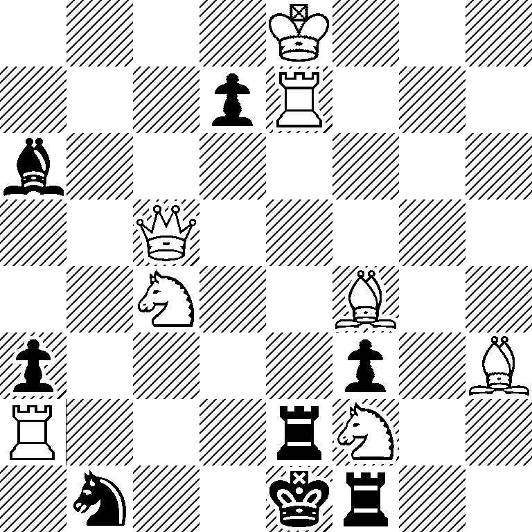 4K3/3pR3/b7/2Q5/2N2B2/p4p1B/R3rN2/1n2kr2