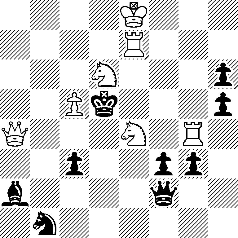 4K3/4R3/3N3p/2Pk3p/Q3N1R1/2p2pp1/b4q2/1n6