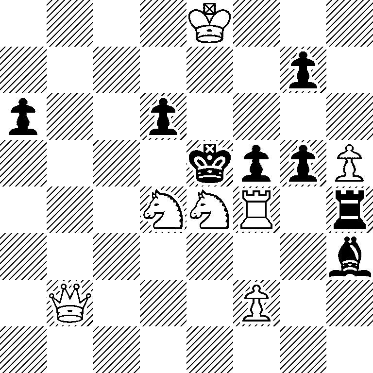 4K3/6p1/p2p4/4kppP/3NNR1r/7b/1Q3P2/8