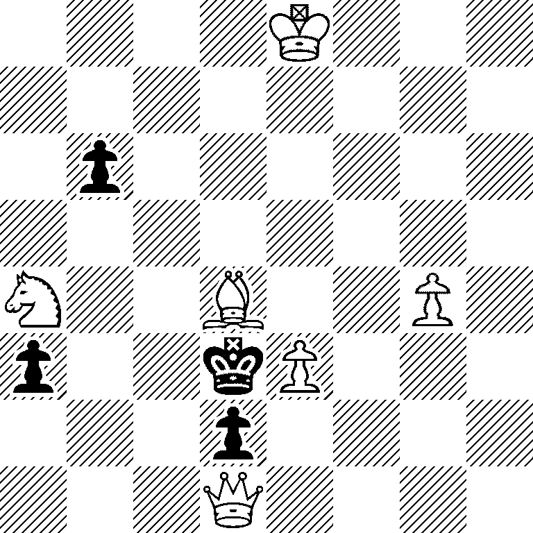 4K3/8/1p6/8/N2B2P1/p2kP3/3p4/3Q4