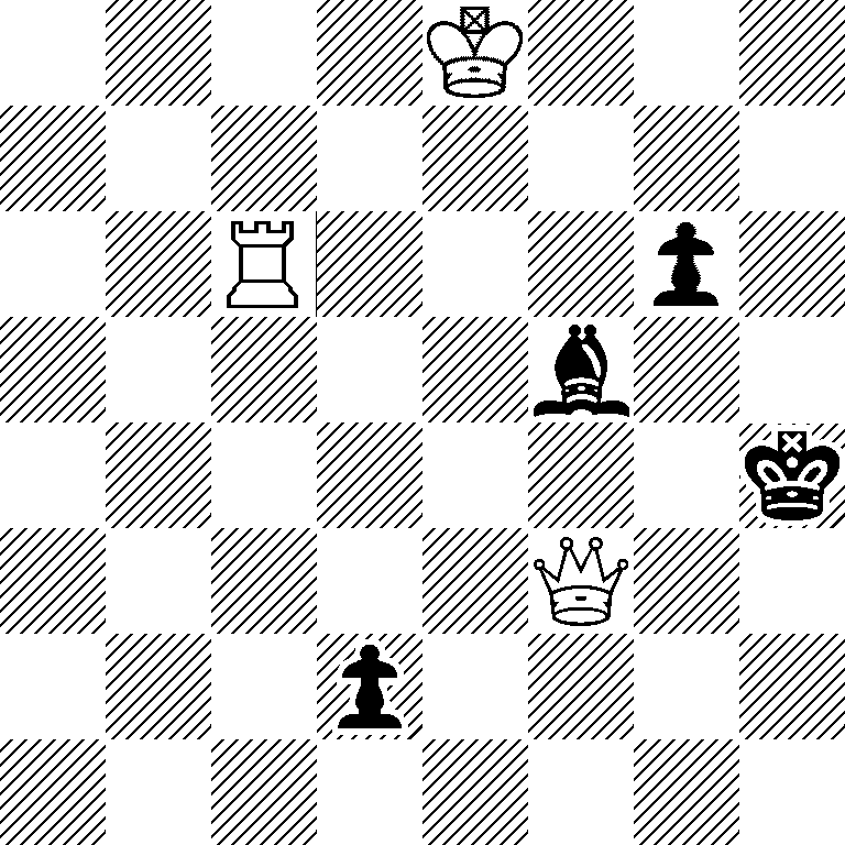 4K3/8/2R3p1/5b2/7k/5Q2/3p4/8