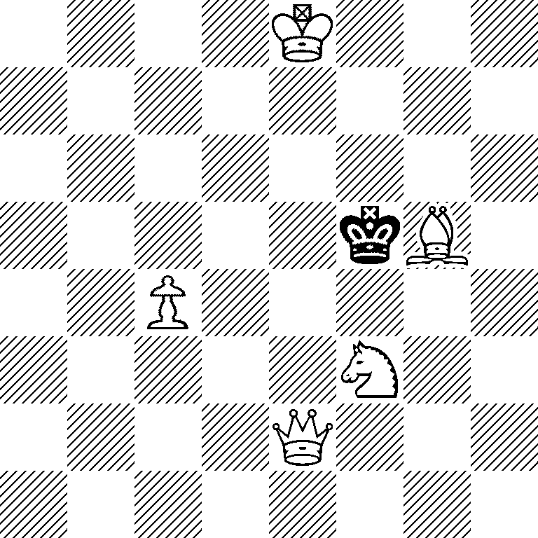 4K3/8/8/5kB1/2P5/5N2/4Q3/8