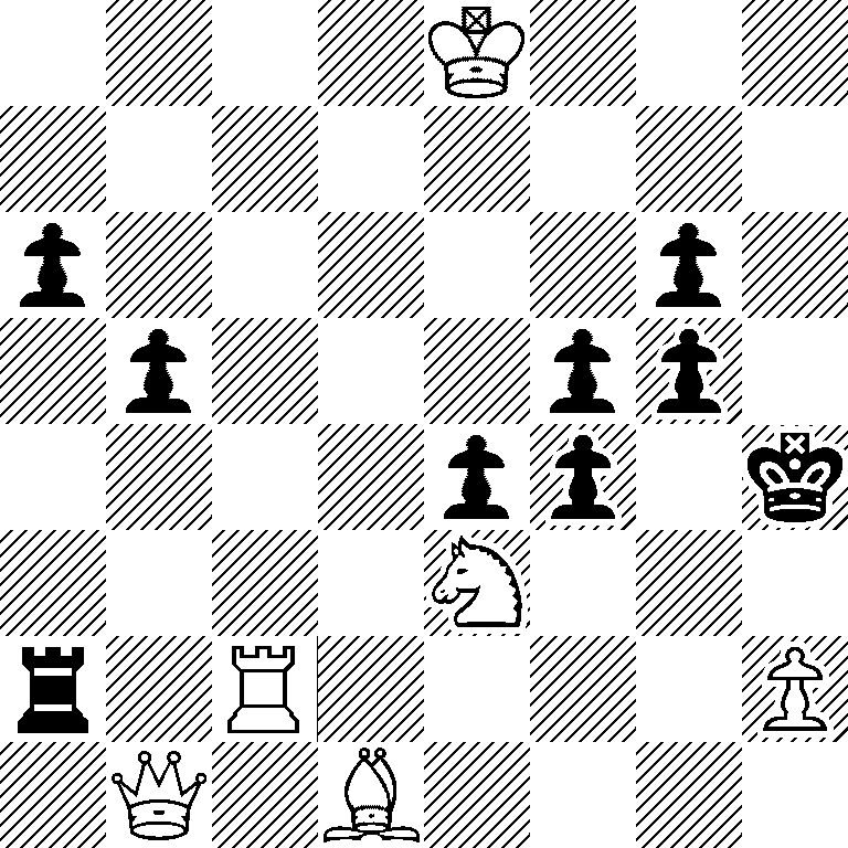 4K3/8/p5p1/1p3pp1/4pp1k/4S3/r1R4P/1Q1B4