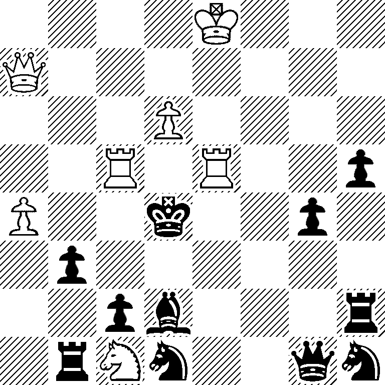 4K3/Q7/3P4/2R1R2p/P2k2p1/1p6/2pb3r/1rNn2qn