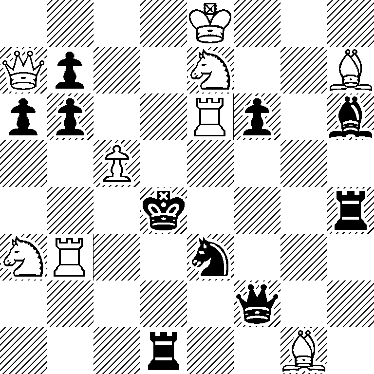 4K3/Qp2N2B/pp2Rp1b/2P5/3k3r/NR2n3/5q2/3r2B1