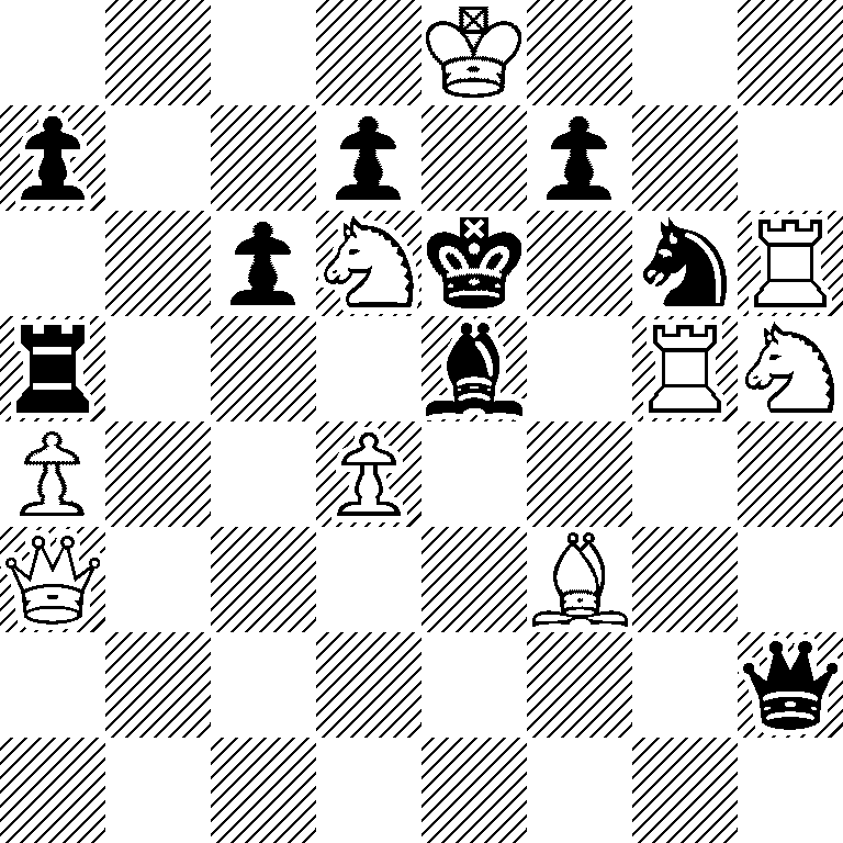 4K3/p2p1p2/2pNk1nR/r3b1RN/P2P4/Q4B2/7q/8