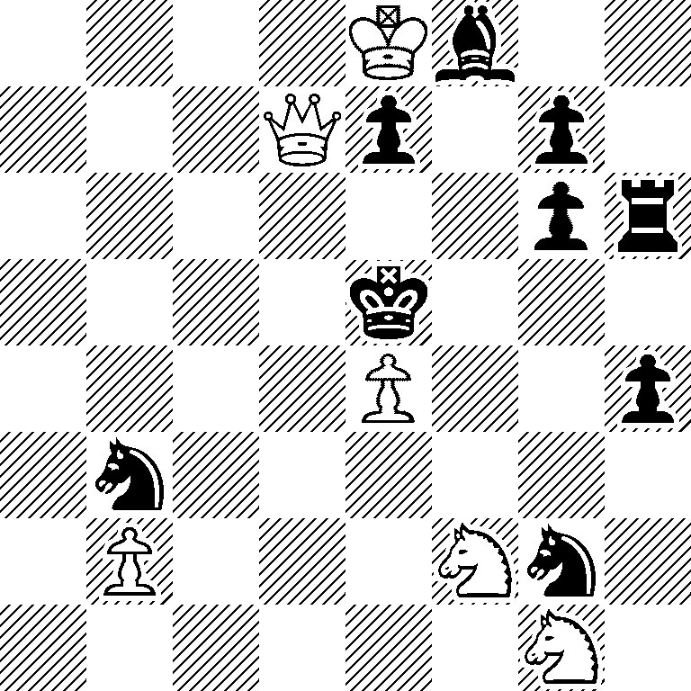 4Kb2/3Qp1p1/6pr/4k3/4P2p/1n6/1P3Nn1/6N1