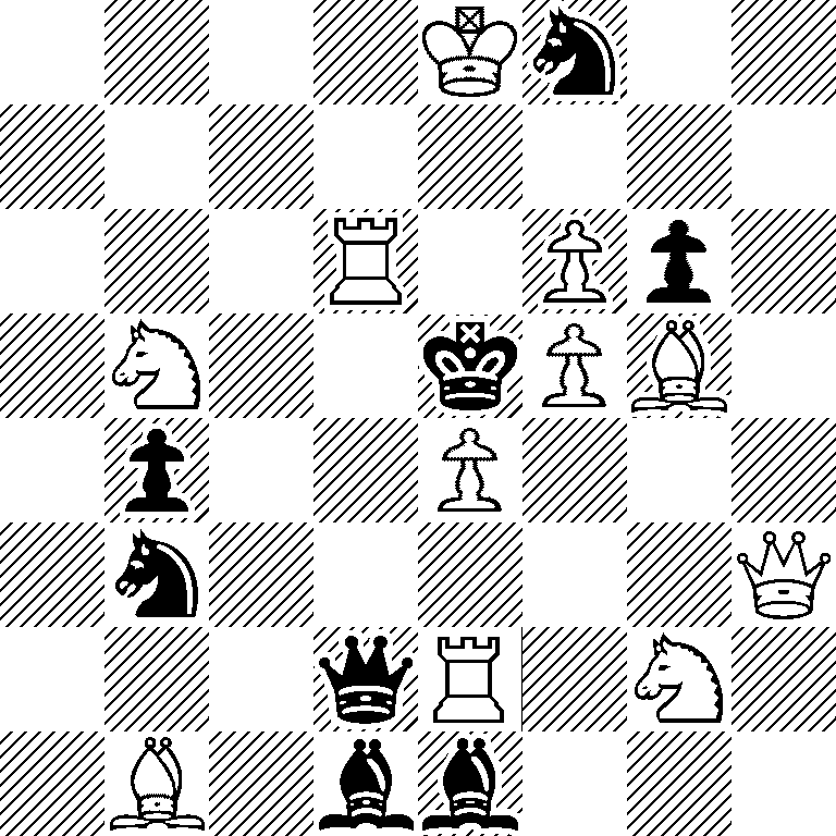 4Kn2/8/3R1Pp1/1N2kPB1/1p2P3/1n5Q/3qR1N1/1B1bb3