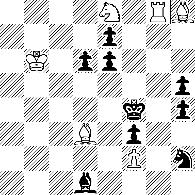 4N1RB/4p3/1K1pp3/7p/5k1p/3B1p2/5P1n/3b4