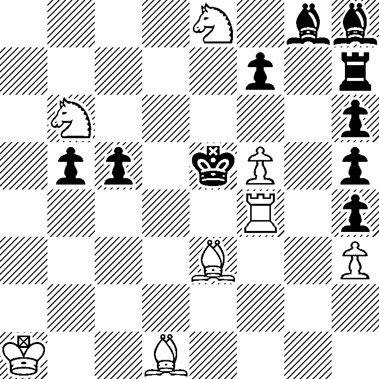 4N1bb/5p1r/1N5p/1pp1kP1p/5R1p/4B2P/8/K2B4