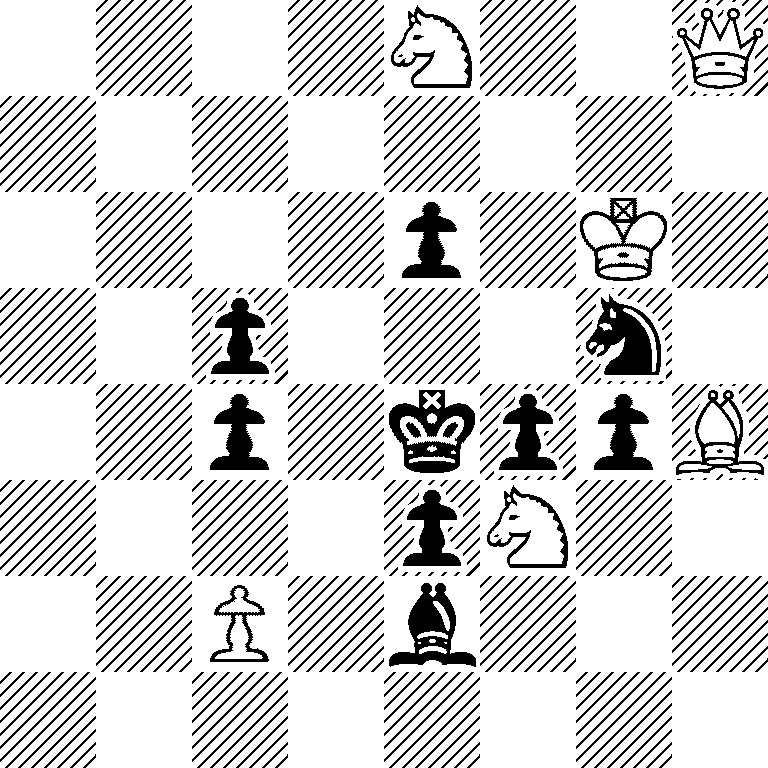 4N2Q/8/4p1K1/2p3n1/2p1kppB/4pN2/2P1b3/8