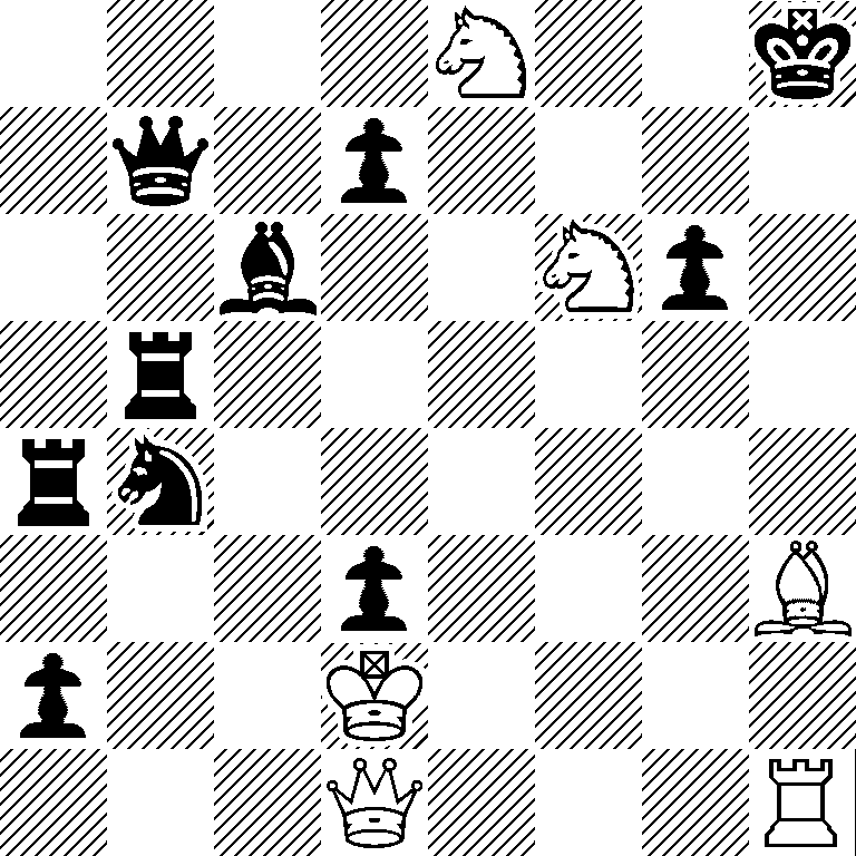 4N2k/1q1p4/2b2Np1/1r6/rn6/3p3B/p2K4/3Q3R