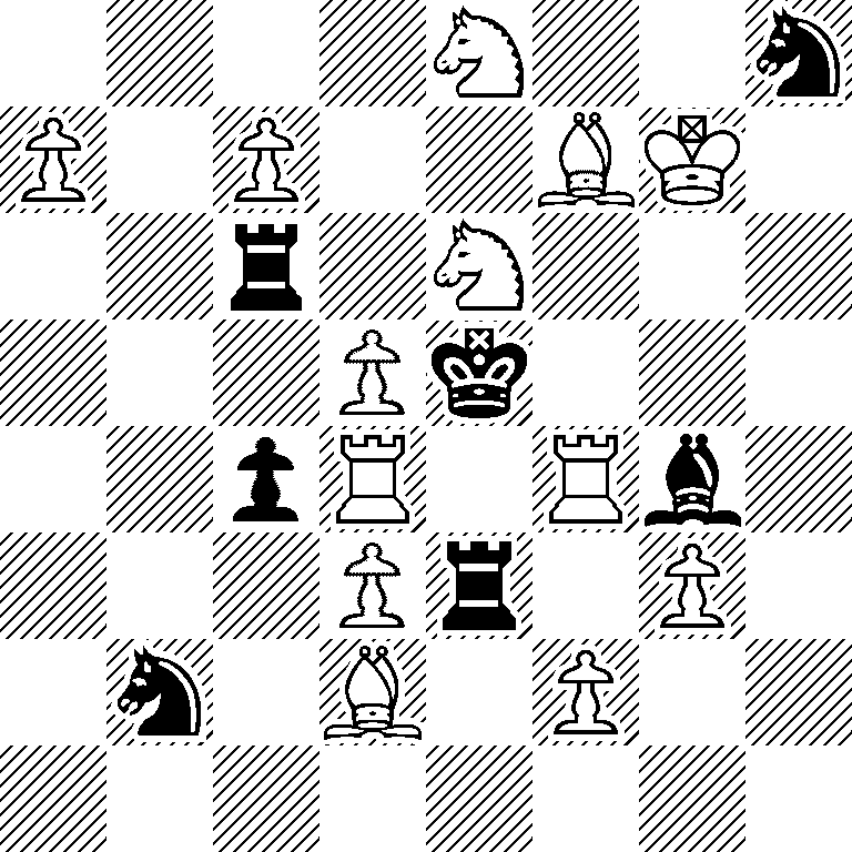 4N2n/P1P2BK1/2r1N3/3Pk3/2pR1Rb1/3Pr1P1/1n1B1P2/8
