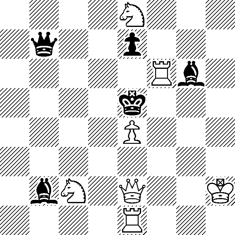 4N3/1q2p3/5Rb1/4k3/4P3/8/1bN1Q2K/4R3