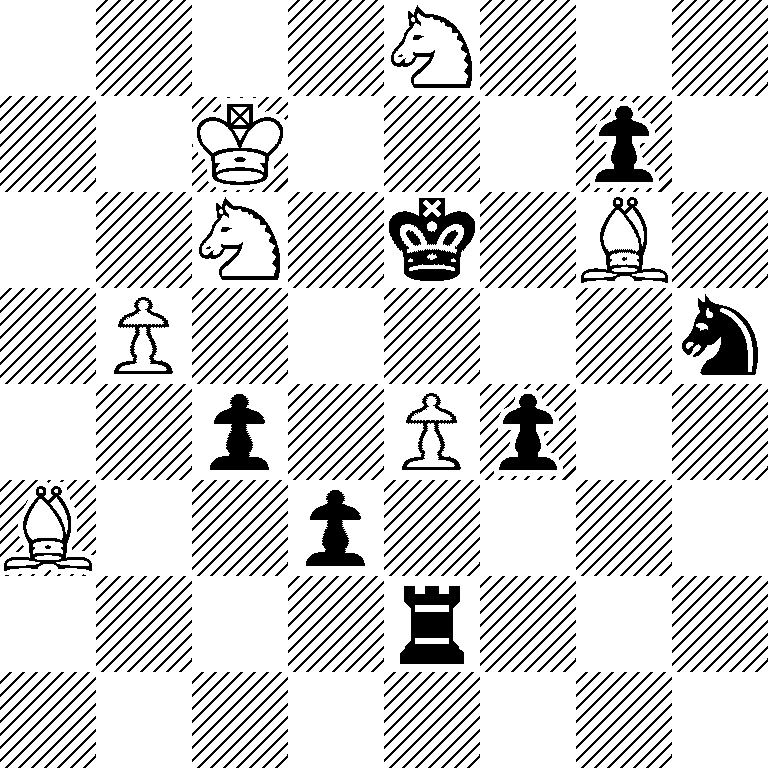 4N3/2K3p1/2N1k1B1/1P5n/2p1Pp2/B2p4/4r3/8