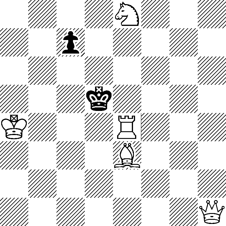 4N3/2p5/8/3k4/K3R3/4B3/8/7Q